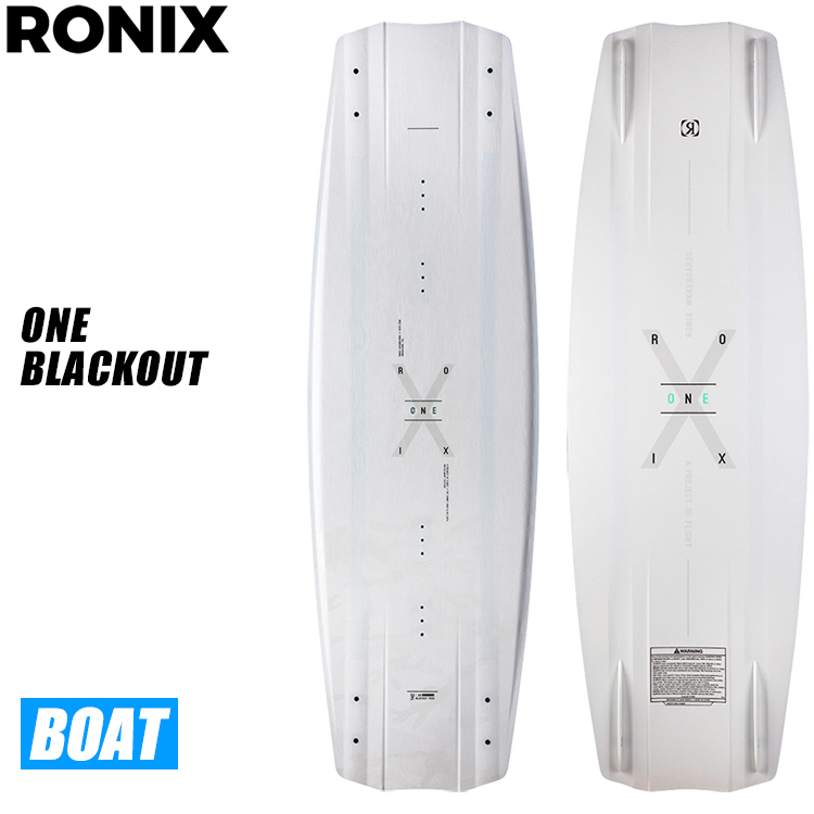 RONIX ロニックス 2022年モデル 春の新作 ONE Black Out ボード ウエイクボード Technology ウェイク ブラックアウト  ワン
