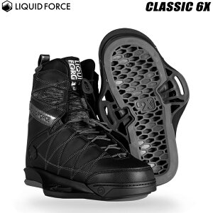 [ Liquid Force ] LbhtH[X@2024Nf CLASSIC 6X NVbN EGCN{[hprfBO EFCNpu[c Wake Board Binding