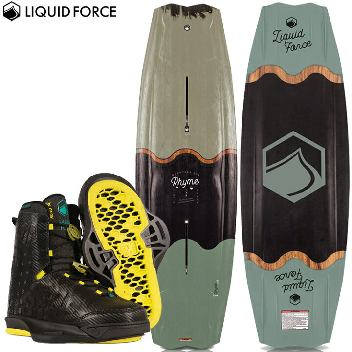楽天市場】[ Liquid Force ] リキッドフォース RHYME ウエイクボード 