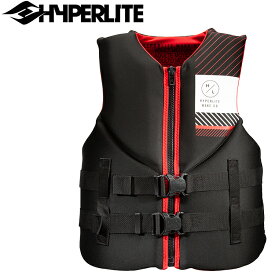 [ HYPERLITE ] ハイパーライト 2021年モデル MENS INDY CGA Vest ウエイクベスト [RED]