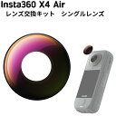 [ Insta360 ] X4 Air レンズ交換キット [シングルレンズ] 交換用レンズ キズ防止 保護用レンズ カバー 修理 360度全景…