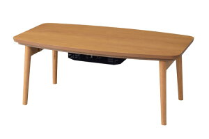 こたつテーブル テーブル こたつ テーブルのみ 机 デスク 長方形 オーク 天然木 一人暮らし こたつ用 北欧 デザイン お洒落 冬 シーズン 暖かい 木目 防寒 送料無料 リビングテーブル 座卓 ロ