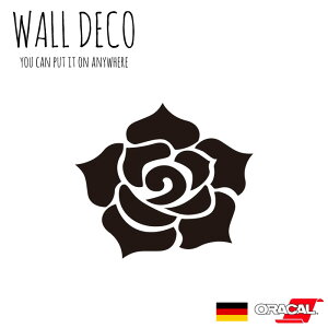 ウォールステッカー Mサイズ バラ 花 母の日 綺麗 真紅 マーク 花びら スイッチ コンセント 小さい 人気 かわいい 面白い シルエット シール DIY デコレーション 転写 インテリア 剥がせる リ