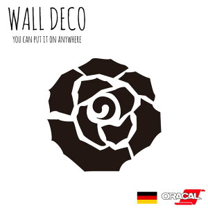 ウォールステッカー Mサイズ バラ 花 母の日 枯れない 飾り マーク 花びら スイッチ コンセント 小さい 人気 かわいい 面白い シルエット シール DIY デコレーション 転写 インテリア 剥がせる