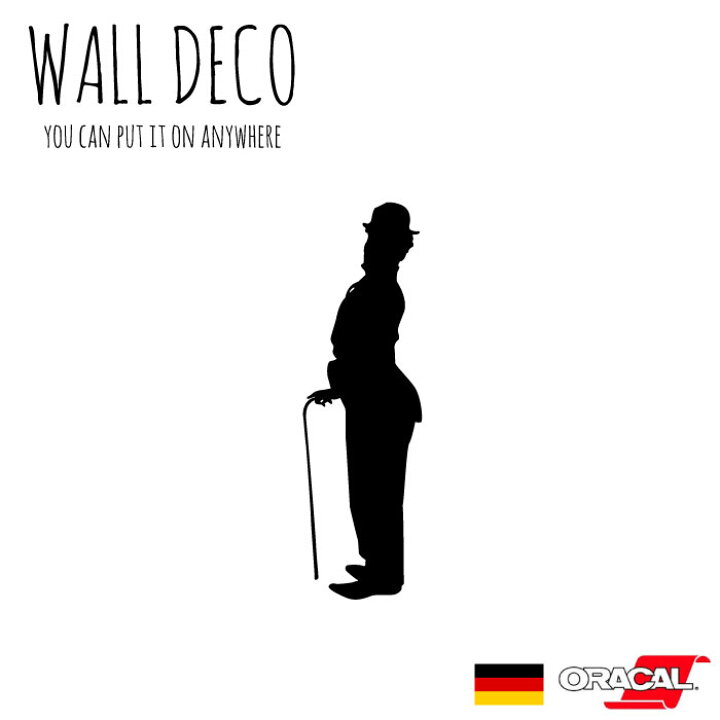 楽天市場 ウォールステッカー Lサイズ チャップリン ギャグ 人物 コメディ ネタ スイッチ コンセント 小さい 人気 かわいい 面白い シルエット シール Diy デコレーション 転写 インテリア 剥がせる リフォーム プレゼン Mic楽天市場店