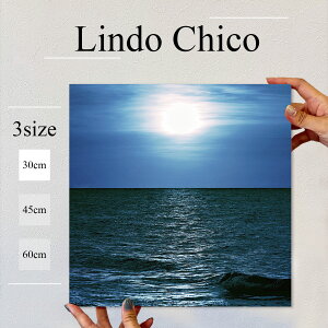 【※10%OFF 当店期間限定※ 10/25 00:00〜10/30 23:59まで!】インテリア 雑貨 おしゃれ 絵画 壁掛け アートパネル 海 壁掛け 海面 海岸 浜辺 風景 景色 夜景 月明かり 月光 おぼろ月 北欧 デザイン ア