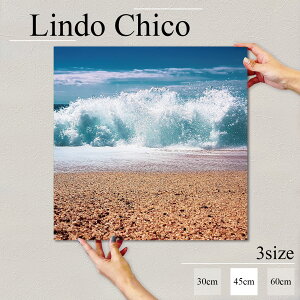 【※10%OFF 当店期間限定※ 10/25 00:00〜10/30 23:59まで!】インテリア 雑貨 おしゃれ 絵画 壁掛け アートパネル 海 海面 海岸 浜辺 ビーチ 風景 景色 南国 白波 砂浜 さざ波 北欧 デザイン ファブリ