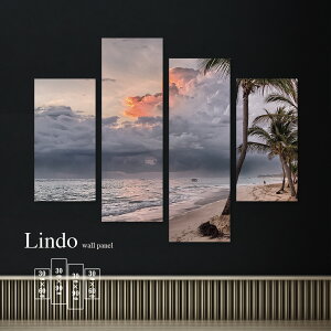 【※10%OFF 当店期間限定※ 10/25 00:00〜10/30 23:59まで!】インテリア アート おしゃれ 絵画 壁掛け アートパネル 4枚 セット海 海面 海岸 浜辺 ビーチ 風景 景色 夕暮れ 雲 北欧 デザイン アート