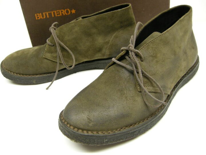 楽天市場】【BUTTERO(ブッテロ)】【(メンズ)】【スエードチャッカ 