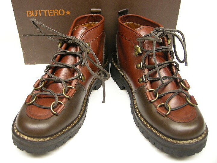 楽天市場】【BUTTERO(ブッテロ)】【レザーマウンテンブーツ/B5810UTHGB 