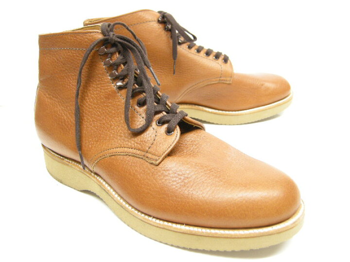 Alden 45820H ブラウン レザー ブーツ 9 D