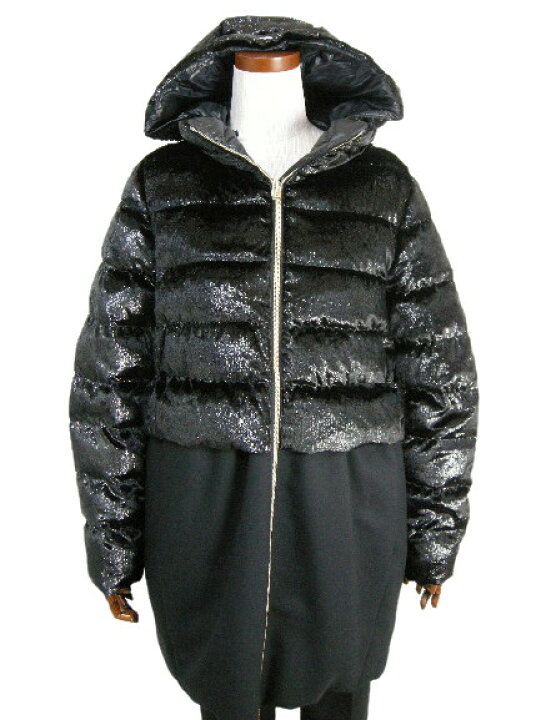 楽天市場】【HERNO/ヘルノ/ベロアダウンコート/ダウンジャケット/異  