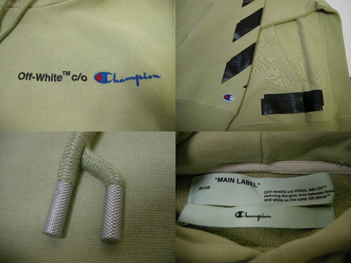 楽天市場】【OFF-WHITE/オフホワイトOFFWHITE/ CHAMPION/チャンピオン 