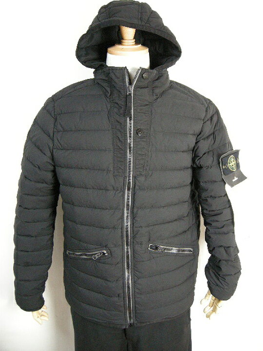 楽天市場】【STONE ISLAND/ストーンアイランド/フード付きライトダウン 