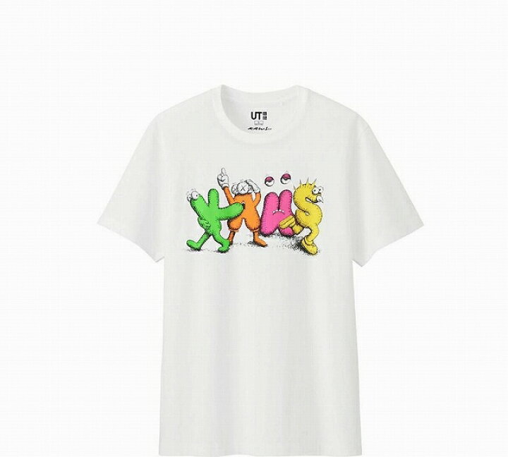 楽天市場】2016/第一弾/KAWS x UNIQLO/カウズ/ユニクロ/UT/TEE/Tシャツ 