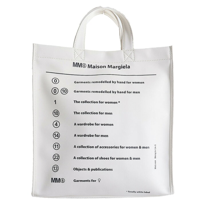 楽天市場】【MM6/エムエムシックス/PVC 2WAYショッピングバッグ  