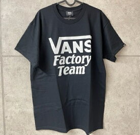 STANDARD CALIFORNIA VANS × SD LOGO CREW Tee スタンダードカリフォルニア ロゴ Tシャツ Factory Team T シャツ バンズ ヴァンズ ブラック/黒/BLACK/サイズL/XL