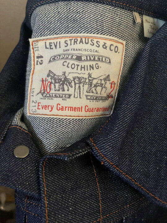 楽天市場】【Levis LVC 復刻 1920s LOT 213 JACKET リーバイス デニム 