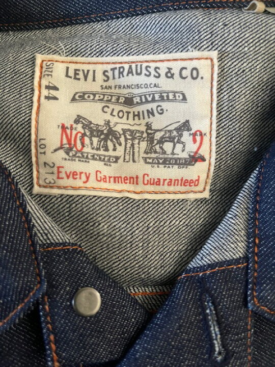 楽天市場】【Levis LVC 復刻 1920s LOT 213 JACKET リーバイス デニム 