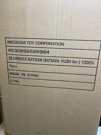 【MEDICOM TOY/メディコムトイ/ベアブリック/BE@RBRICK/BATMAN HUSH Ver/バットマン ハッシュ版/1000%/4530956599984】