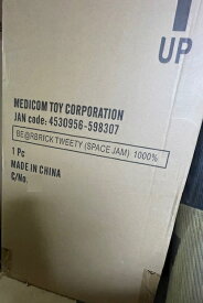 【MEDICOM TOY/メディコムトイ/ベアブリック/BE@RBRICK/TWEETY (SPACE JAM) 1000%/トゥイーティー 1000％ スペースジャム/スペース プレイヤーズ/4530956-598307】