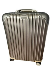 廃盤 リモワ/RIMOWA TOPAS TITANIUM CABIN/トパーズ チタニウム/キャビン/923.52.03.4 92352034 4輪 55 x 40 x 20cm 機内持込可/メンズ/レディース/トランクケース/キャリーケース/スーツケース/トラベル/旅行/シャンパンゴールド