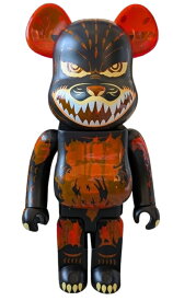 【MEDICOM TOY/メディコムトイ/ベアブリック/BE@RBRICK/ゴジラVSデストロイア版 ゴジラ (メルトダウン：クリアオレンジVer.) 1000%/Godzilla VS Destroyer version Godzilla (Meltdown:Clear Orange Ver.) 1000%/4530956-598338】