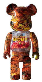 【MEDICOM TOY/メディコムトイ/ベアブリック/BE@RBRICK/MY FIRST B@BY AUTUMN LEAVES 1000%/4530956-589015】【千秋/マイファーストベビー/紅葉/落ち葉】