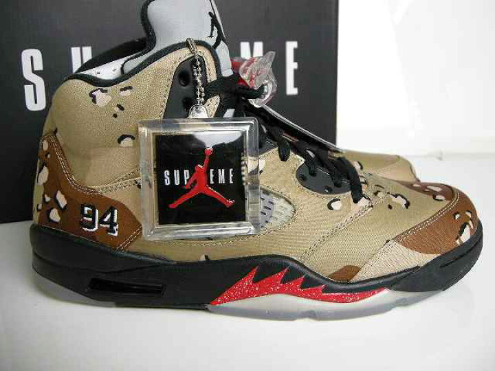 楽天市場】Supreme/シュプリーム/NIKE/ナイキ/JORDAN 5/ジョーダン5 