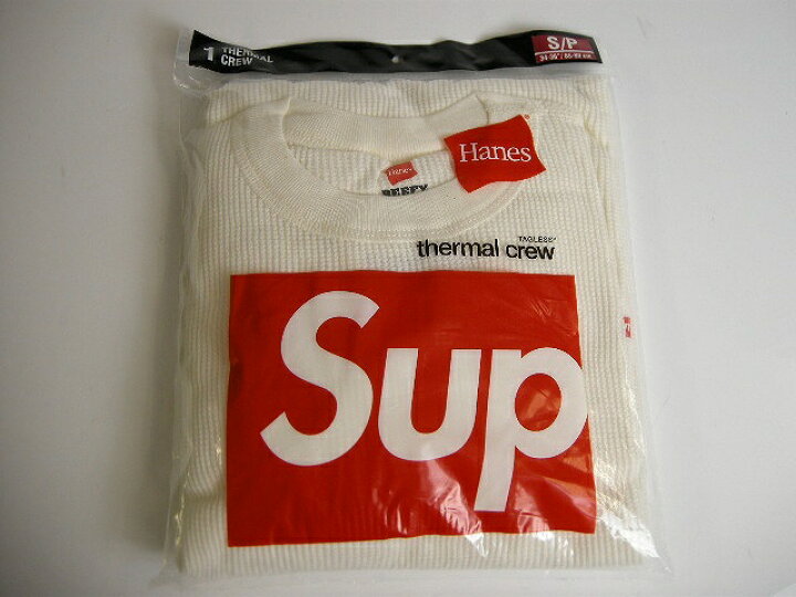 楽天市場】Supreme/シュプリーム/2015AW Hanes/ヘインズ/Thermal Crew 