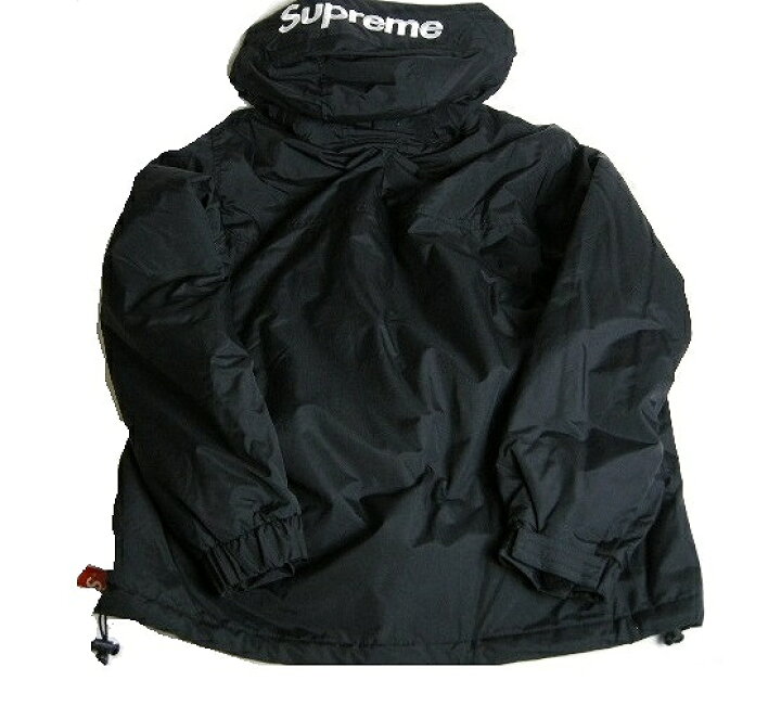 楽天市場】【2017AW Supreme/シュプリーム/hooded logo half Zip  