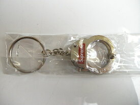 【2017AW Supreme/シュプリーム/Handcuffs Keychain ハンドカフ キーチェーン キーホルダー/手錠デザイン】【BOX LOGO/ボックスロゴ/BOGO】【2017FW/17AW/17FW/秋冬/シルバー】