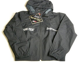 【サイズS】【2018AW Supreme/シュプリーム/GORE-TEX Track Jacket/GORE TEX/ゴアテックス トラックジャケット/Court Jacket/ナイロンジャケット/マウンテンパーカー/ナイロンパーカー/JKT/18AW/18FW/2018FW/ブラック/黒/BOX LOGO/メンズ】