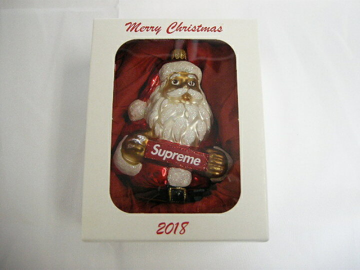 楽天市場】2018AW Supreme/シュプリーム/Santa Ornament/サンタ 