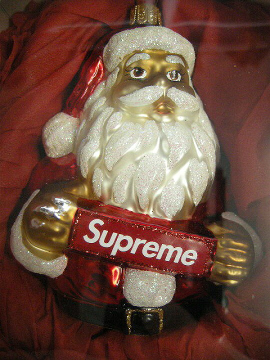 楽天市場】2018AW Supreme/シュプリーム/Santa Ornament/サンタ 