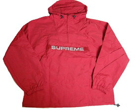 2019AW/Supreme/シュプリーム/Heavy Nylon Anorak/ヘビーナイロンアノラックジャケット/ナイロンパーカー/ナイロンジャケット/19FW/19AW/2019FW/秋冬/RED/赤/サイズS