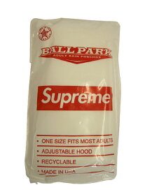 2020SS/Supreme/シュプリーム/Ballpark Poncho ポンチョ/カッパ/レインウェア/雨具/ホワイト/白/box logo/ボックスロゴ/20SS/春夏/メンズ/レディース