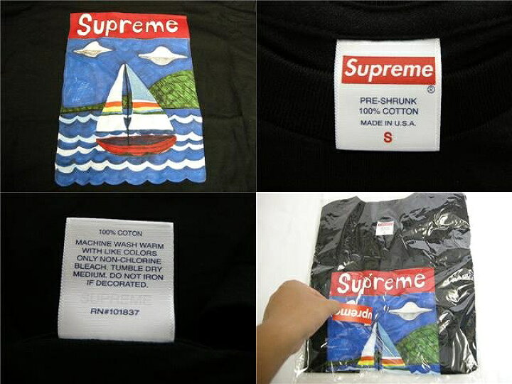 楽天市場】2020SS/Supreme/シュプリーム/Sailboat Tee/セイルボートT 