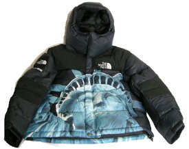 2019AW/Supreme/シュプリーム/THE NORTH FACE Statue of Liberty Baltoro Jacket Baltro light/ノースフェイス リバティー バルトロジャケット/ダウンパーカー/ダウンジャケット/自由の女神/19FW/19AW/2019FW/秋冬/メンズ/サイズS/ブラック/黒