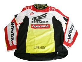 2019AW/Supreme/シュプリーム/Honda Fox Racing Moto Jersey Top/ホンダ フォックス レーシング モト ジャージー トップ/シャツ/19FW/19AW/2019FW/秋冬/レッド/メンズ/サイズM