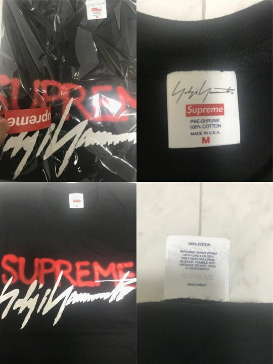 楽天市場】2020AW/Supreme/シュプリーム/Yohji Yamamoto Logo Tee 