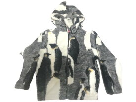 2020AW/Supreme/シュプリーム/Penguins Hooded Fleece Jacket/ペンギン フリースジャケット/フリースパーカー/20FW/20AW/2020FW/秋冬/ブラック/メンズ/レディース/サイズS