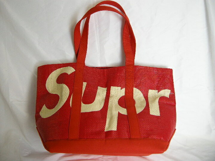 楽天市場】2020SS/Supreme/シュプリーム/Raffia Tote BAG/ラフィア  
