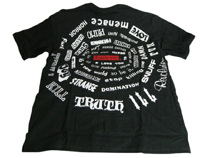 楽天市場】2021SS/Supreme/シュプリーム/Spiral Tee/半袖Tシャツ 