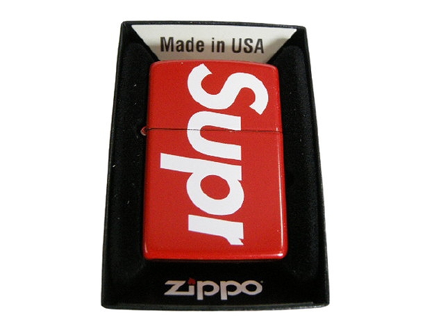 プレゼント梱包無料 送料無料 2021SS 輸入 Supreme シュプリーム Logo Zippo RED ジッポー ロゴ 赤 ライター アウトレットセール 特集