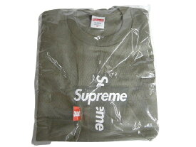 2020AW/Supreme/シュプリーム/Cross Box Logo Tee/クロス ボックス ロゴ Tシャツ/半袖T-Shirt//20AW/20FW/FW20/2020FW/秋冬/Light Olive/カーキ系/ライトオリーブ/メンズ/サイズM/全タグ付き