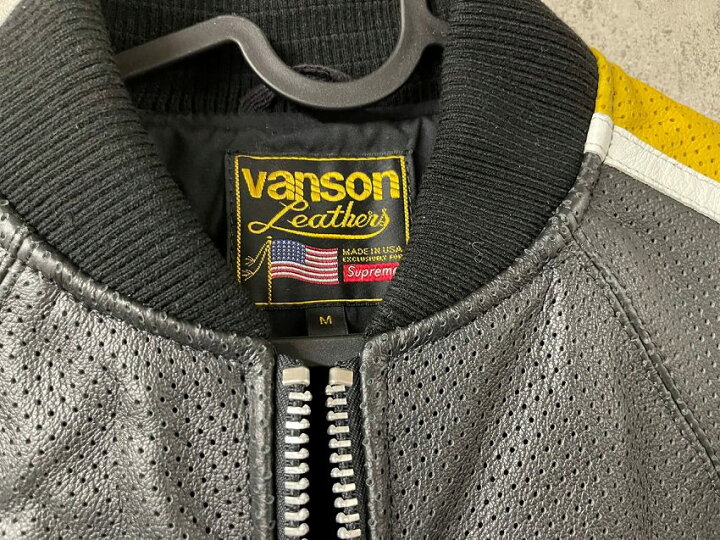 楽天市場】2020SS/Supreme/シュプリーム/Vanson Leathers Perforated 