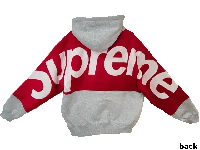楽天市場】2023AW/Supreme/Big Logo Jacquard Hooded Sweatshirt