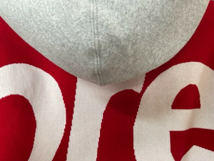 楽天市場】2023AW/Supreme/Big Logo Jacquard Hooded Sweatshirt 