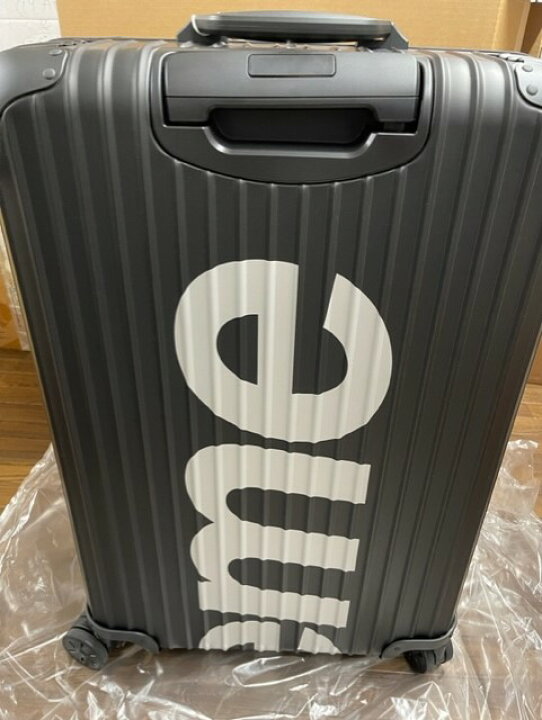 楽天市場】2018SS/Supreme x RIMOWA Topas Multiwheel 82L black  